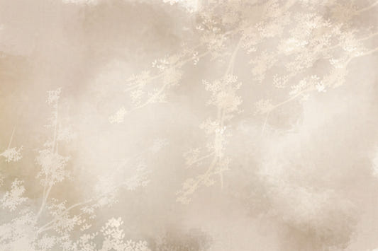 Ethereal Canopy Charm Misty Forest Abstract Landscape Wall Mural
