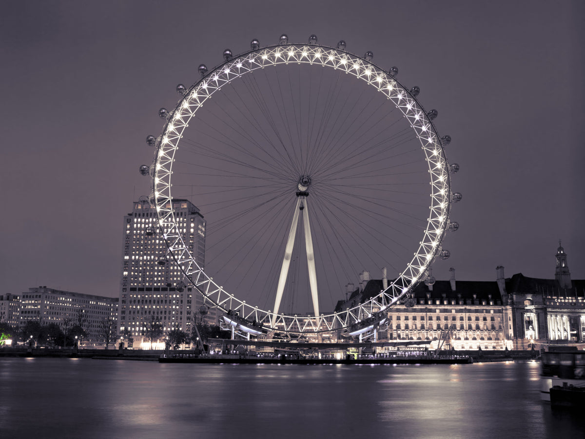 London Eye: Midnight Radiance Wall Mural