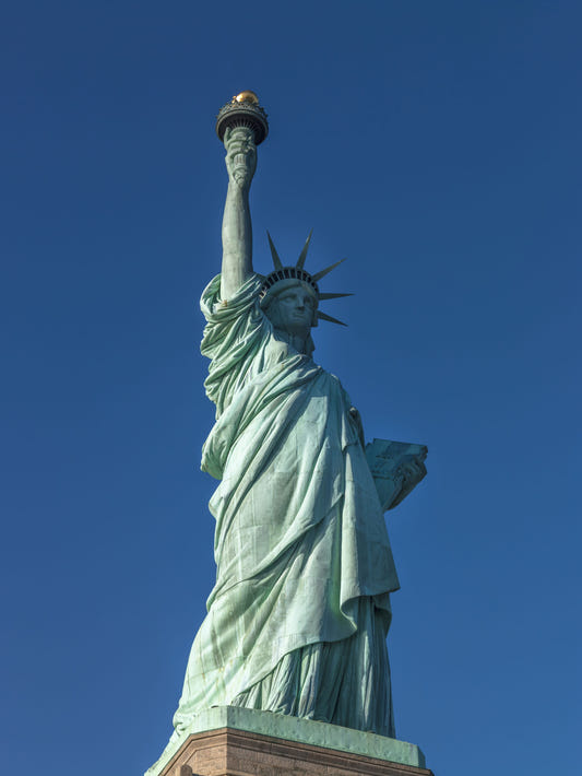 Liberty's Azure Grace Wall Mural