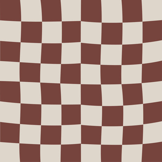 Groovy Checkered Ripple Wallpaper⁠