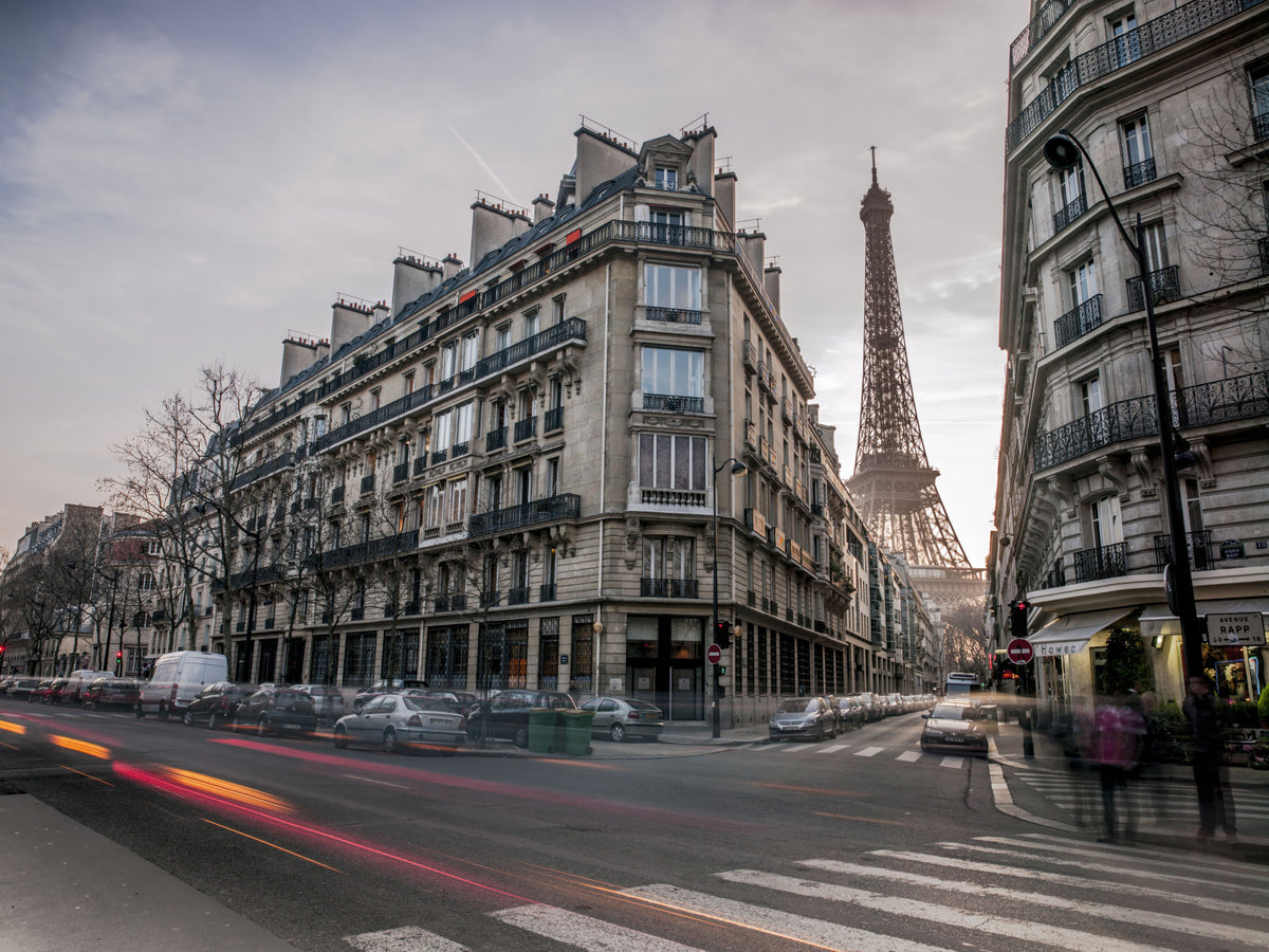 Parisian Evening Flow Wall Mural