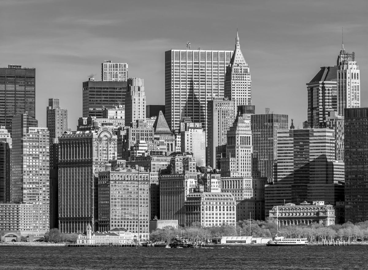Manhattan Monochrome Majesty Wall Mural
