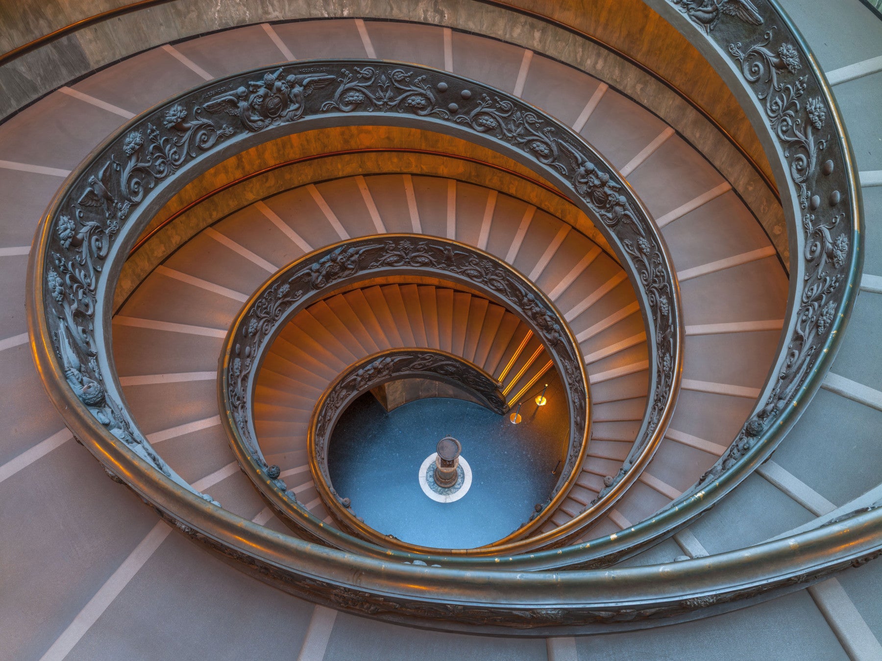 Bramante's Infinite Ascent Wall Mural