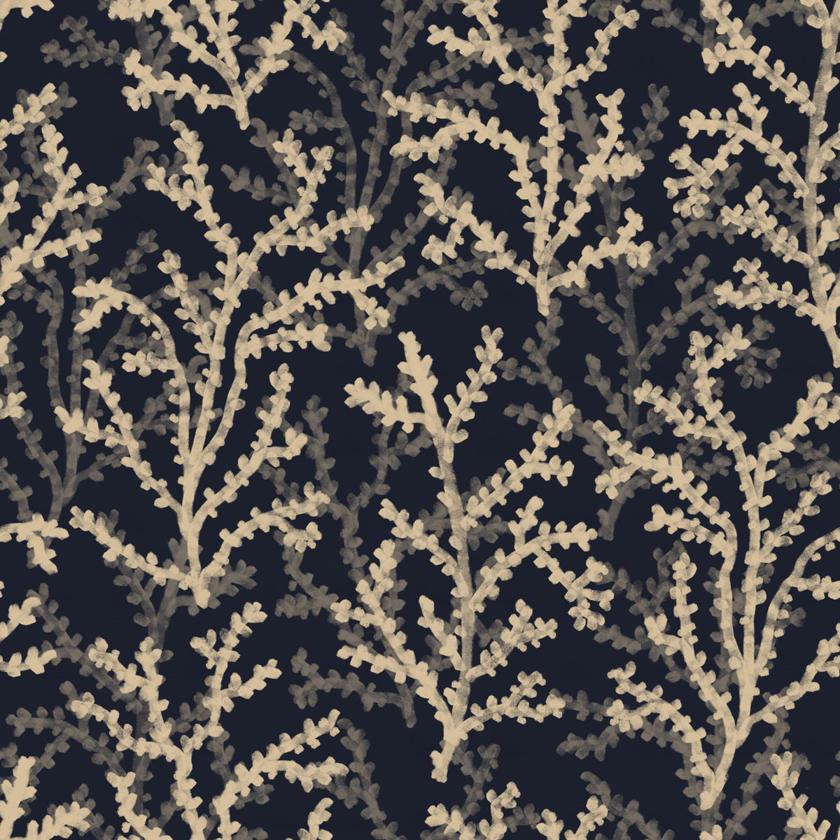 Painted Coraline Sand Dark Wallpaper⁠