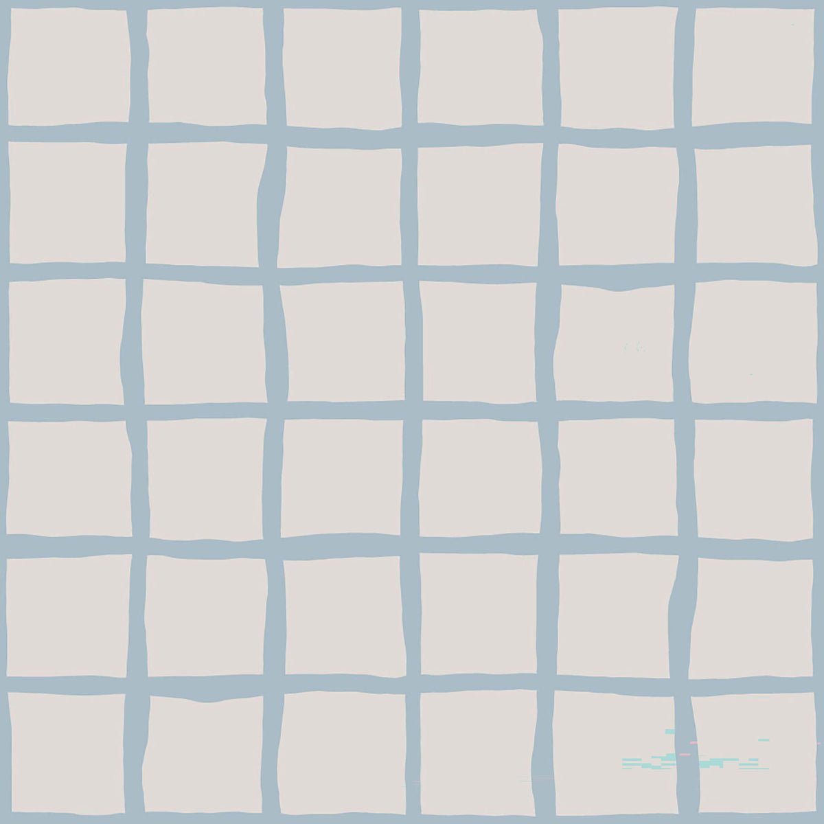 Olive Green Grid Wallpaper Boho Coastal Wallpaper⁠ in your room — zoomed