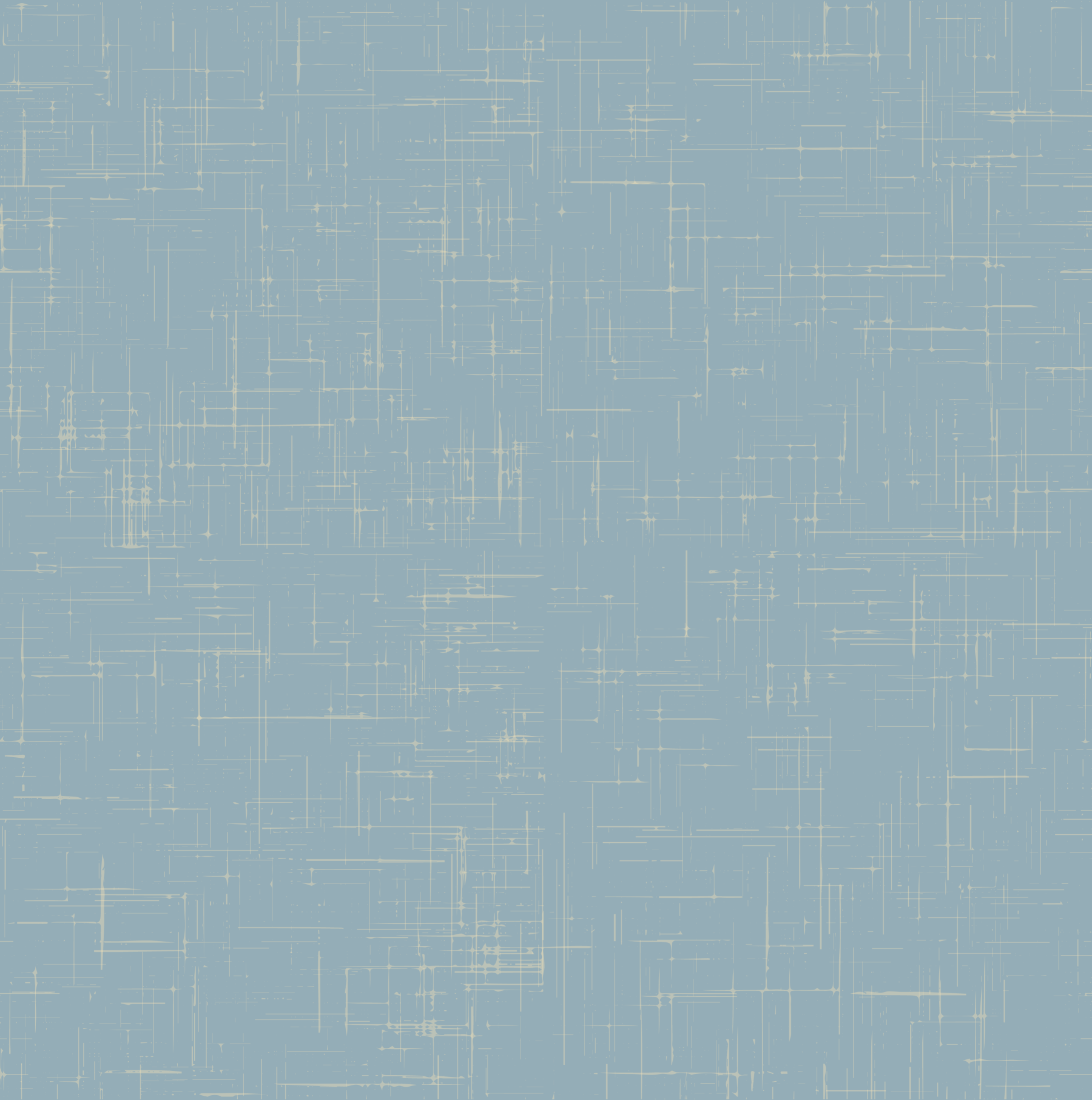 Dusty Blue Linen Texture Wallpaper Mid Century Modern Wallpaper⁠