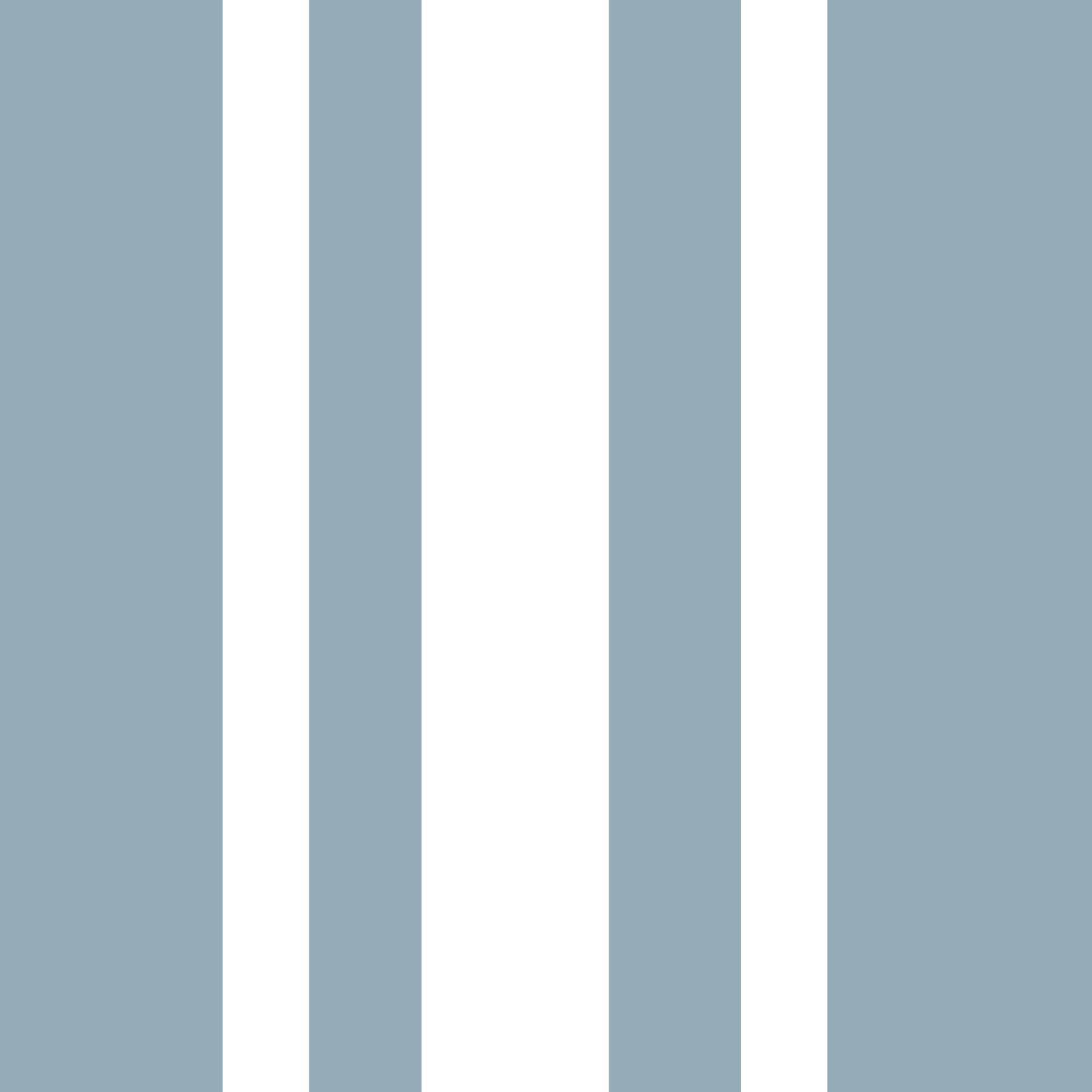 Blue Grey Ticking Stripe Wallpaper Farmhouse Wallpaper⁠