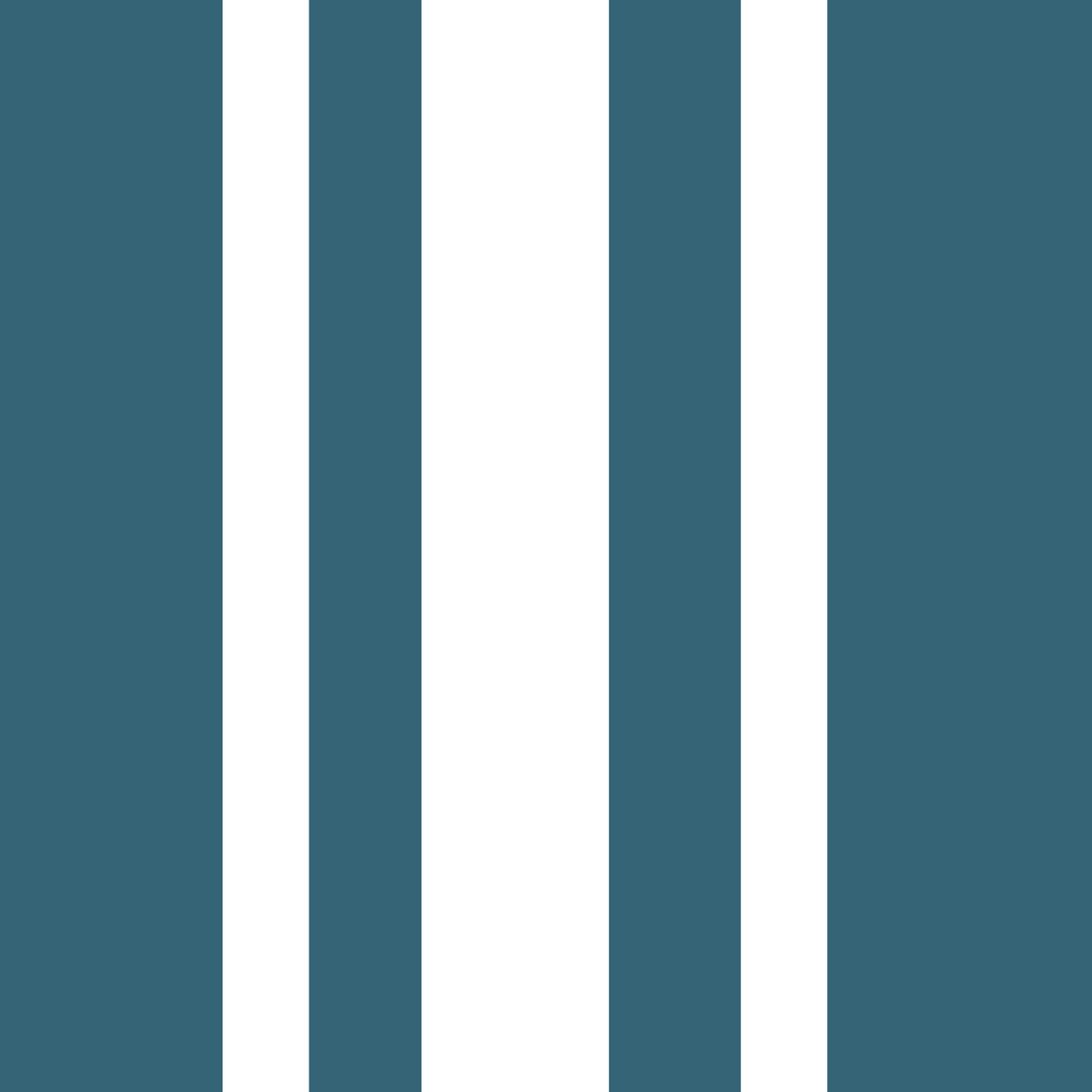 Blue Ticking Stripe Wallpaper Coastal Wallpaper⁠ in your room — zoomed