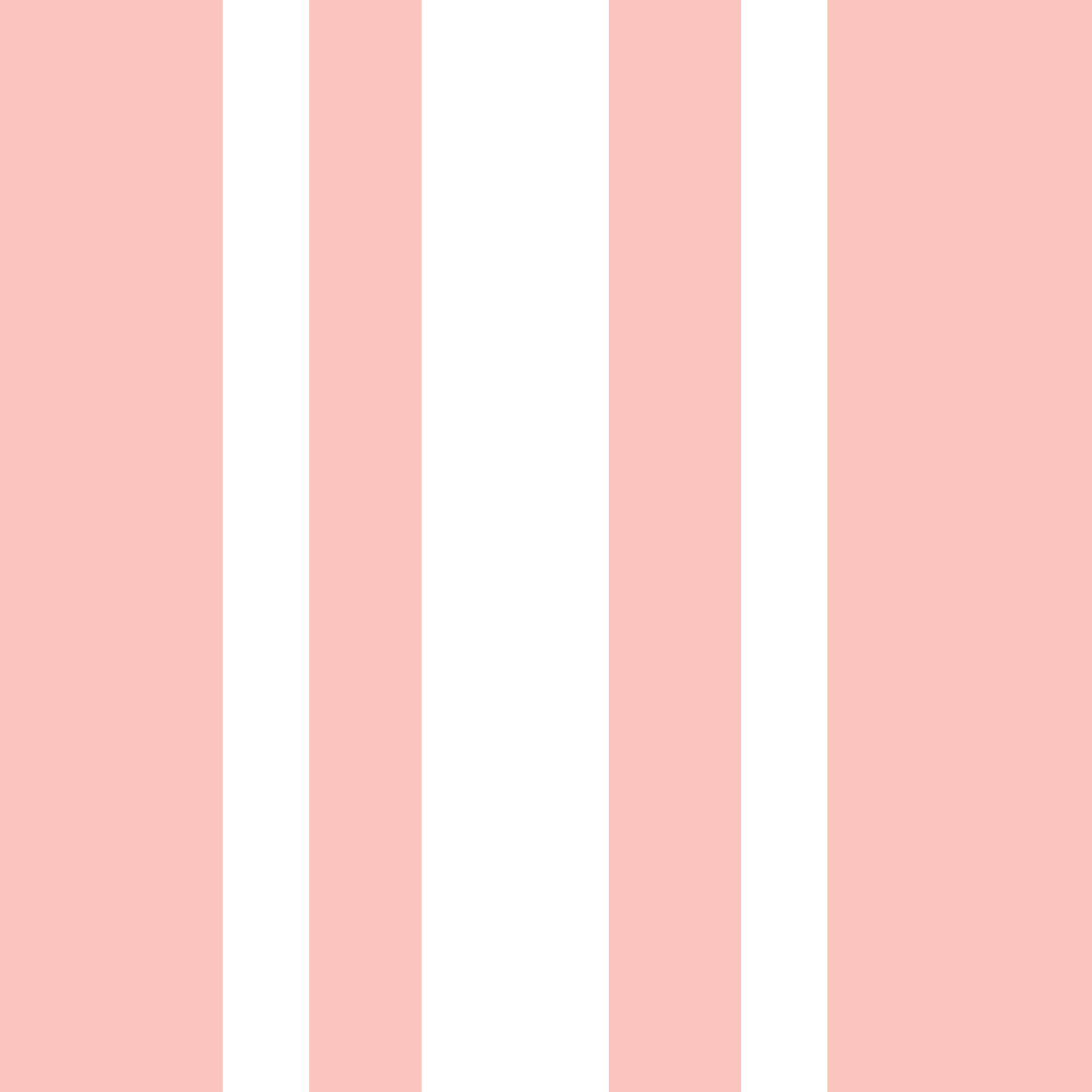 Blush Pink Ticking Stripe Wallpaper Farmhouse Wallpaper⁠