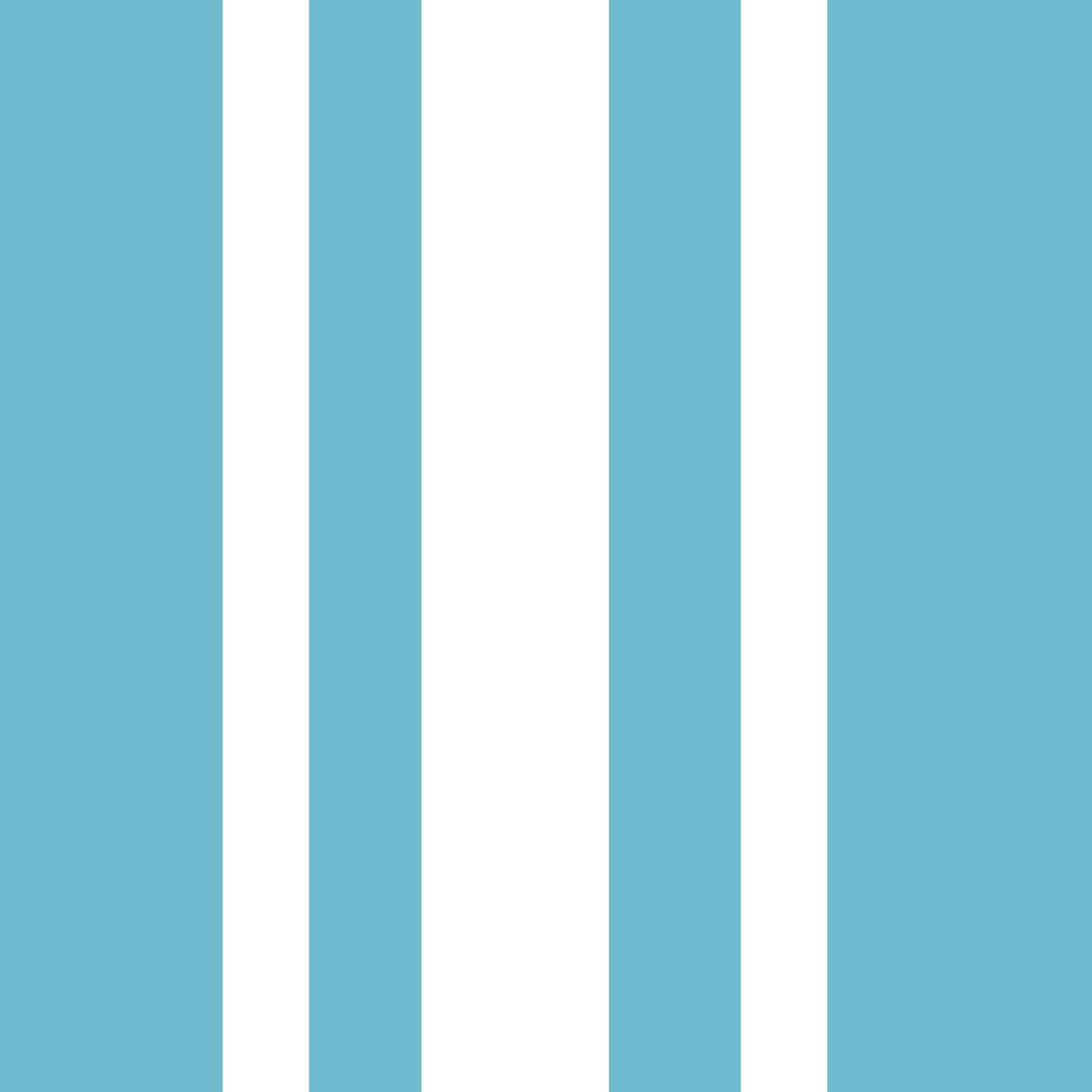 Retro Blue Ticking Stripe Wallpaper Mid Century Wallpaper⁠