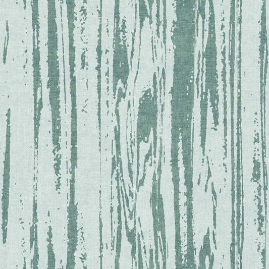 Modern Abstract Woodgrain Organic Lines Muted Blue Wallpaper⁠