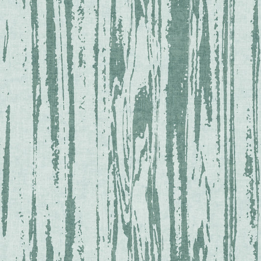 Modern Abstract Woodgrain Organic Lines Muted Blue Wallpaper⁠