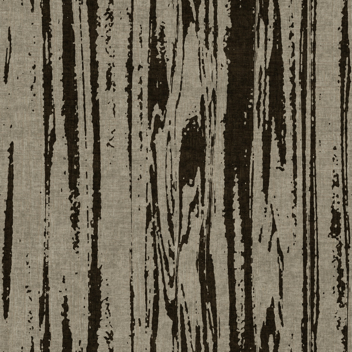 Modern Abstract Woodgrain Organic Lines Walnut Umber Wallpaper⁠