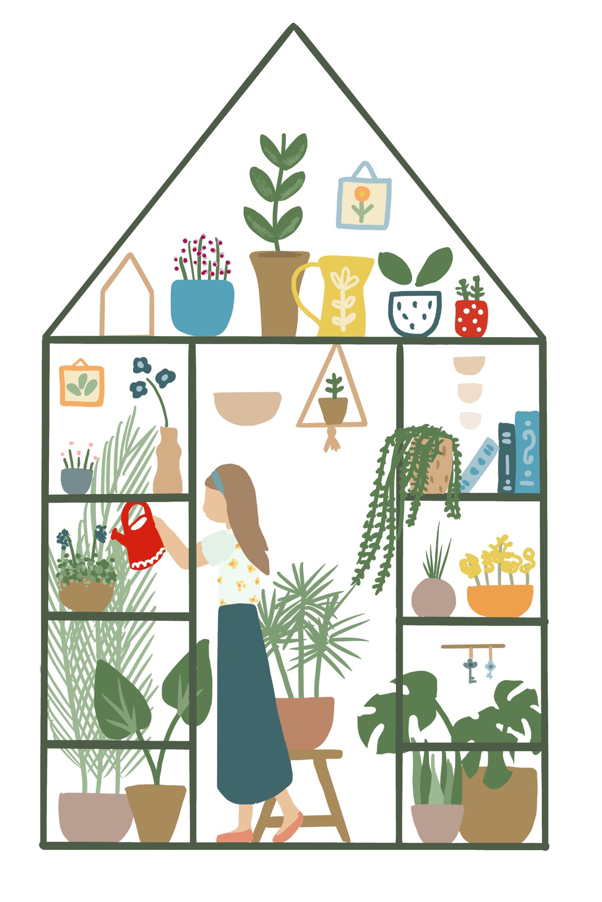 Inddor Garden Wall Mural