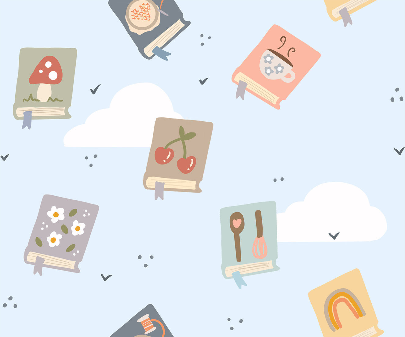 Book Lovers Dreams Wallpaper⁠