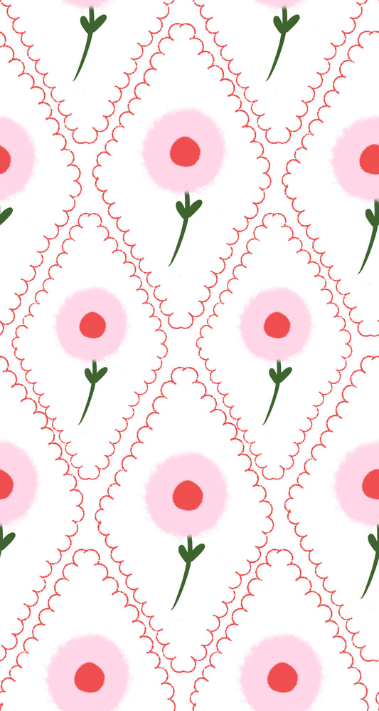 Cottage Roses Wallpaper⁠