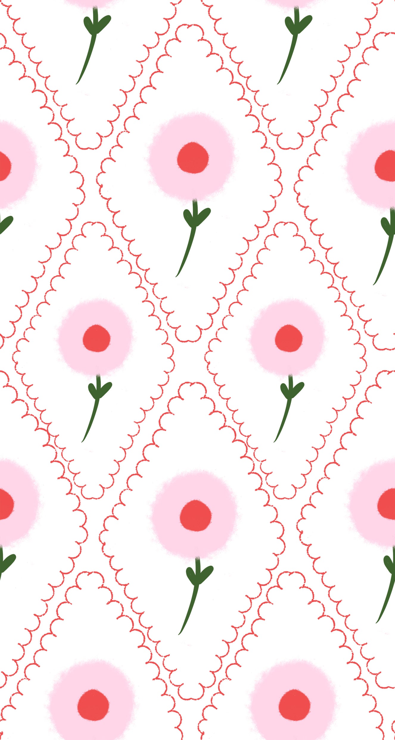 Cottage Roses Wallpaper⁠