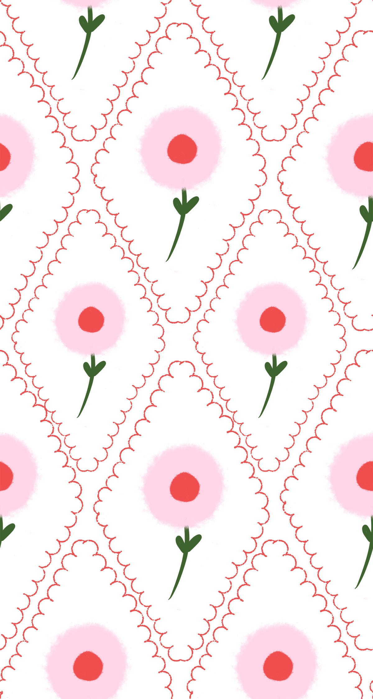 Cottage Roses Wallpaper⁠