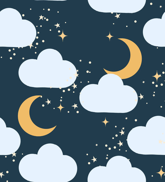 Celestial Dreams Night Sky Wallpaper⁠