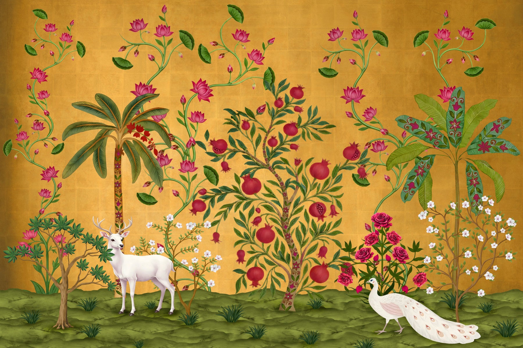 Regal Wildlife Paradise Wall Mural