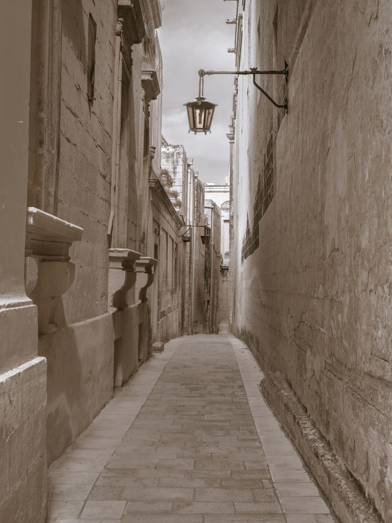 Timeless Stone Passage Wall Mural
