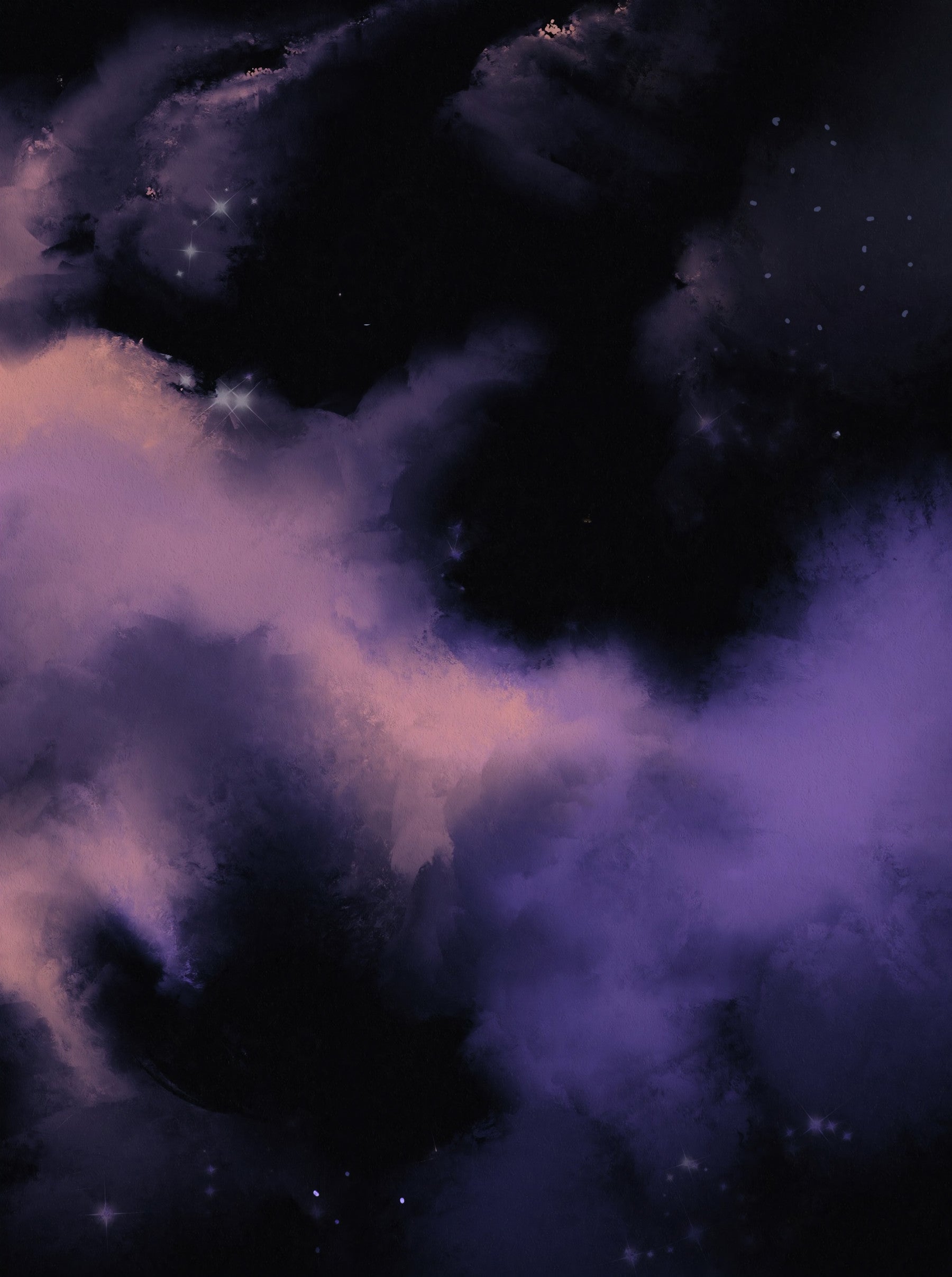 Nebula Galaxy Rich Starry Sky Wall Mural