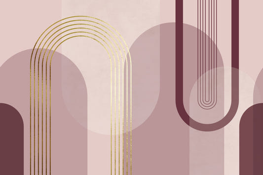 Golden Archway Serenity Wall Mural