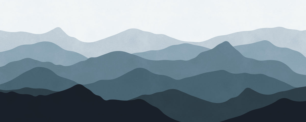 Layered Horizon 2 Wall Mural