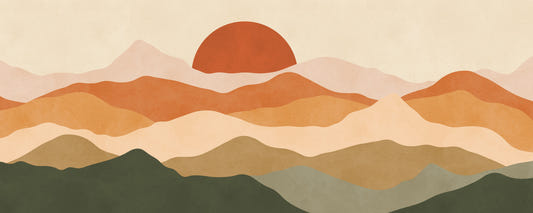 Terra Vista Glow Wall Mural