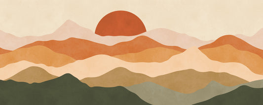 Terra Vista Glow Wall Mural