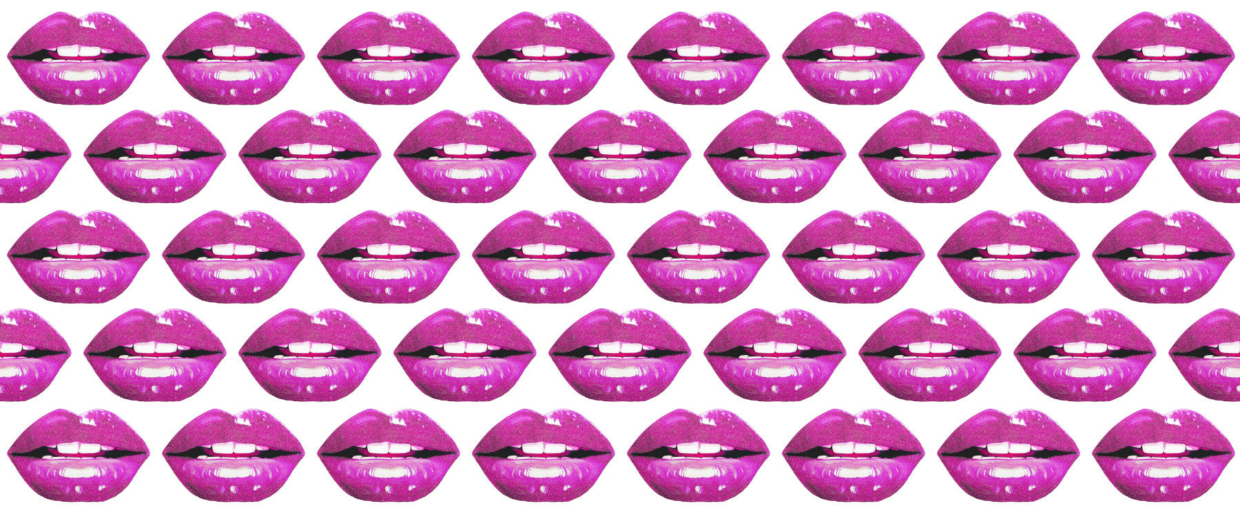 Pink Pout Pop Art Wall Mural
