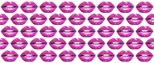Pink Pout Pop Art Wall Mural