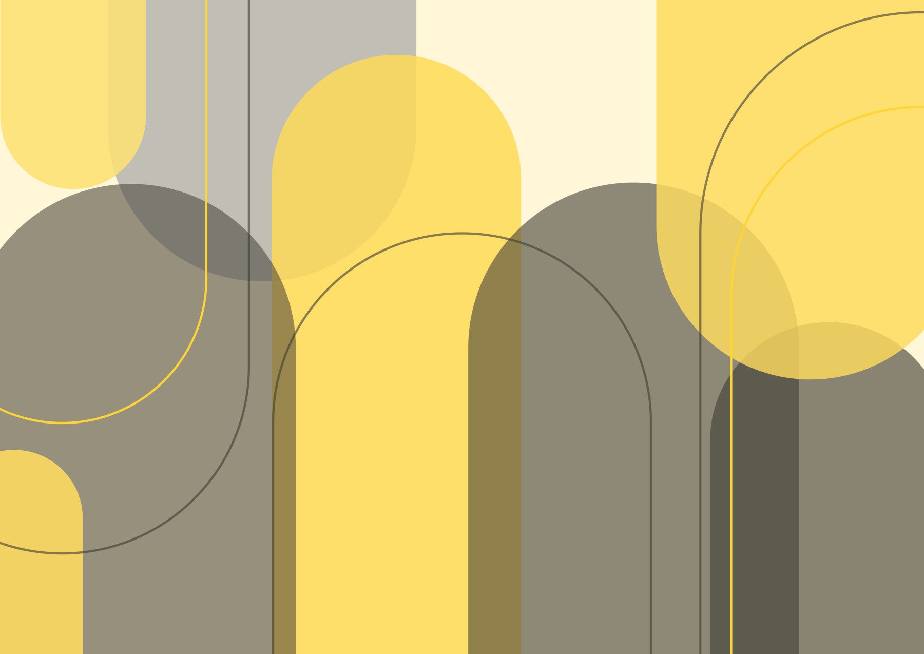 Sunstone Archways Wall Mural