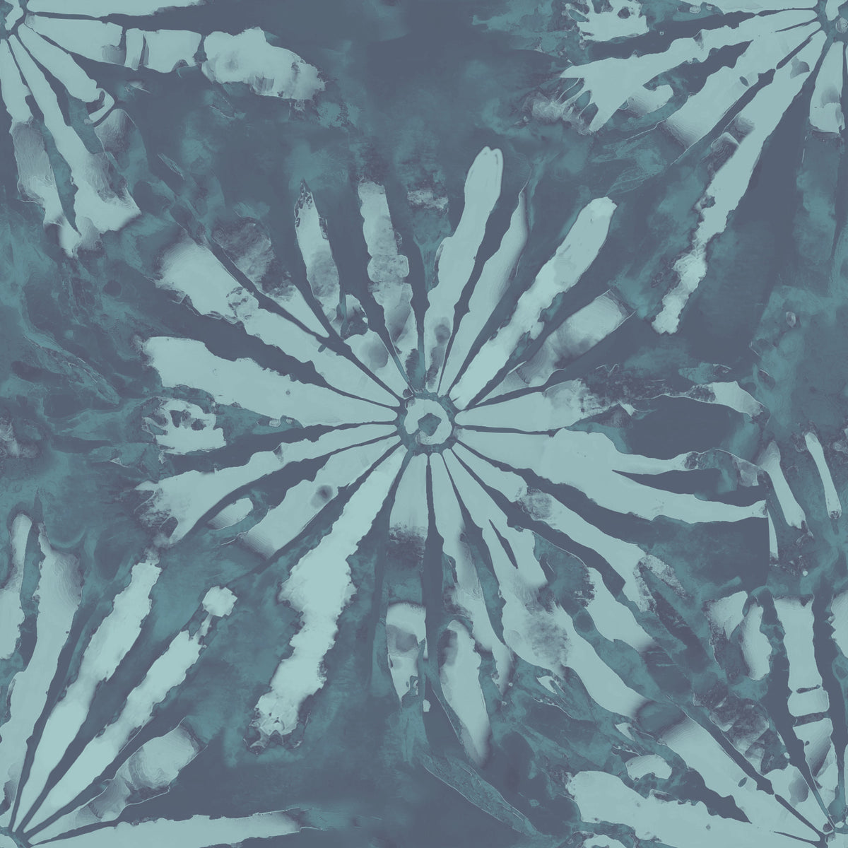Subaqueous Burst Wall Mural in your room — zoomed