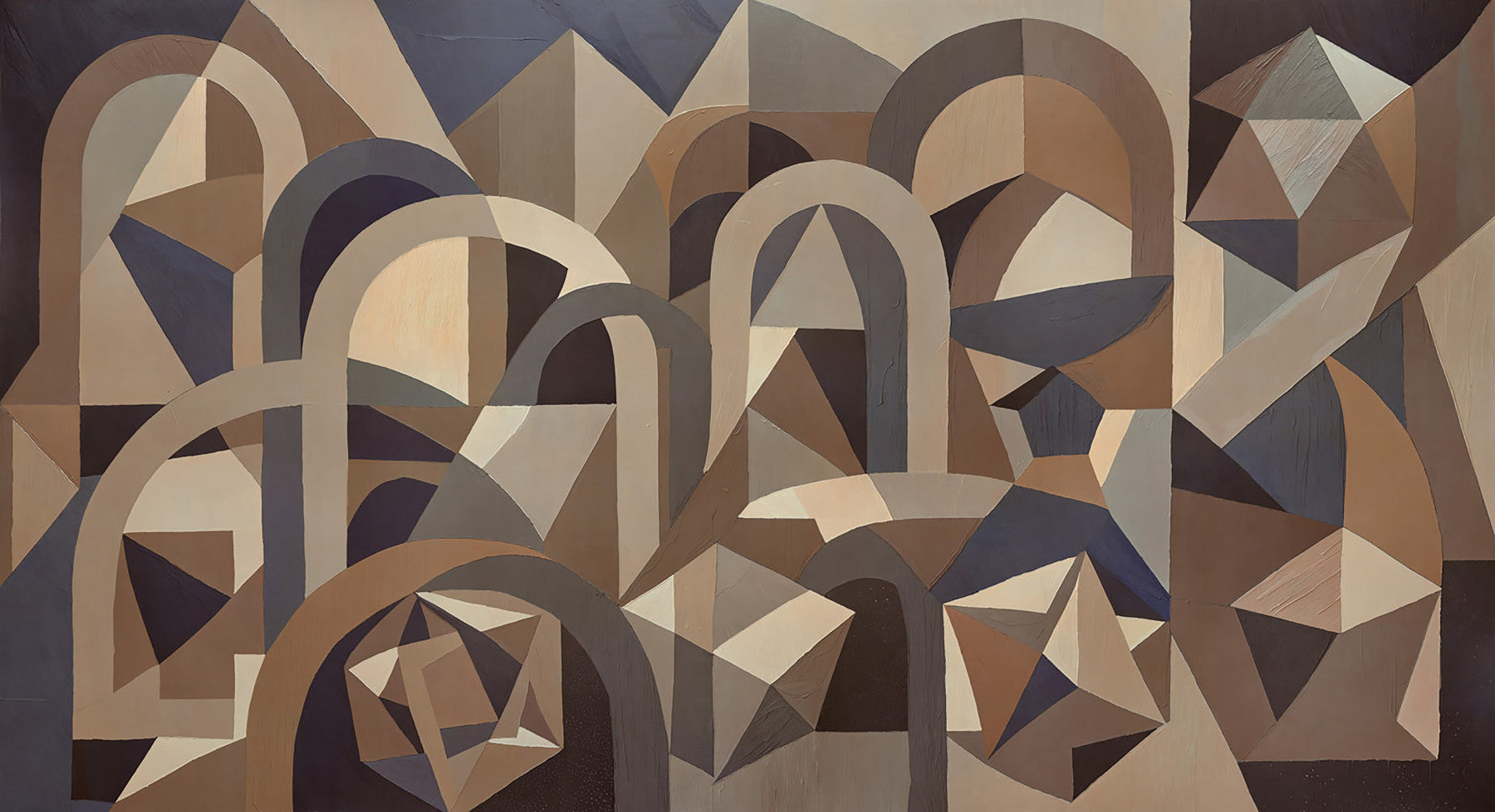 Silent Axis Wall Mural