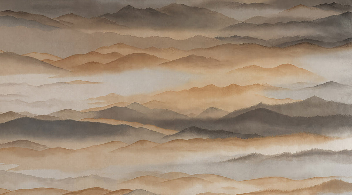 Roerich Silence Wall Mural in your room — zoomed