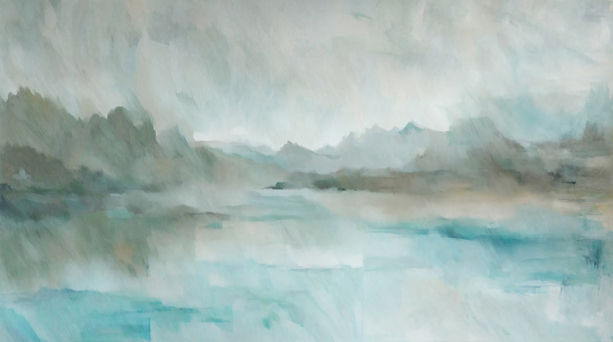 Velvet Horizon Wall Mural in your room — zoomed