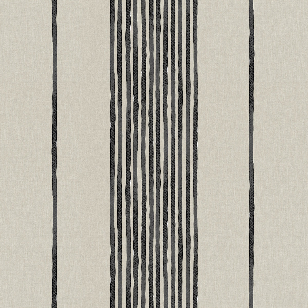 Artisanal Striped Linen Wallpaper⁠ in your room — zoomed