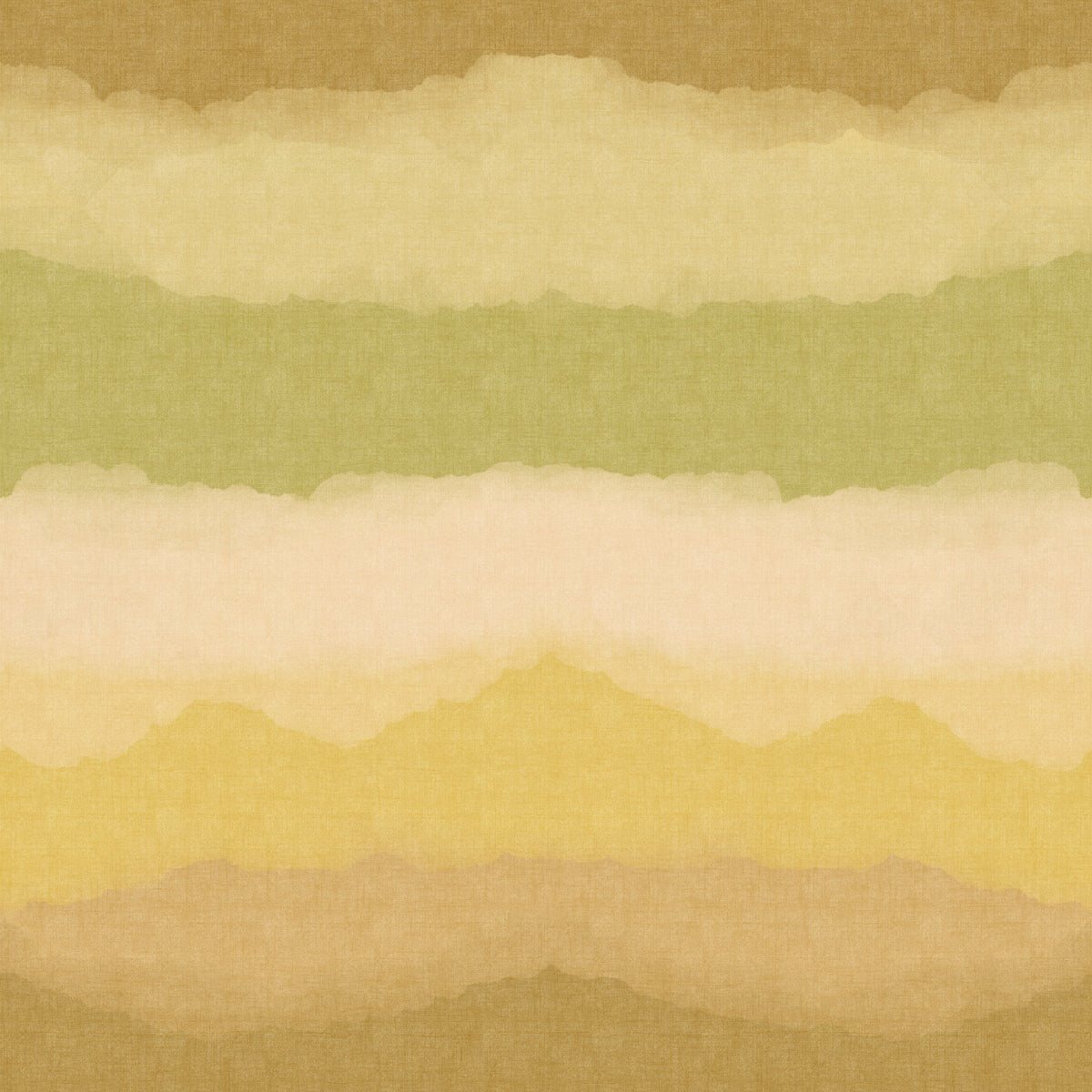 Relax Greenery Painted Horizon Wallpaper⁠
