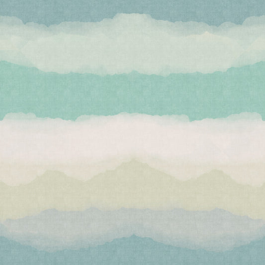 Relax Watery Painted Horizon Wallpaper⁠