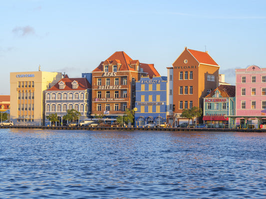 Harbor Hues of Willemstad Wall Mural