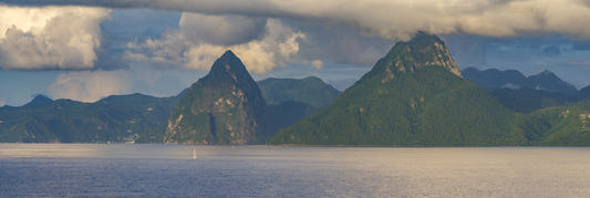 Caribbean Majesty: Pitons Serenity Wall Mural