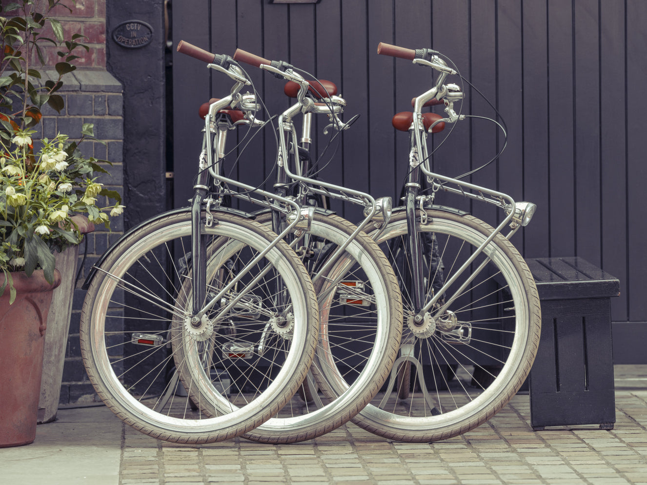 Vintage Urban Cycles Wall Mural