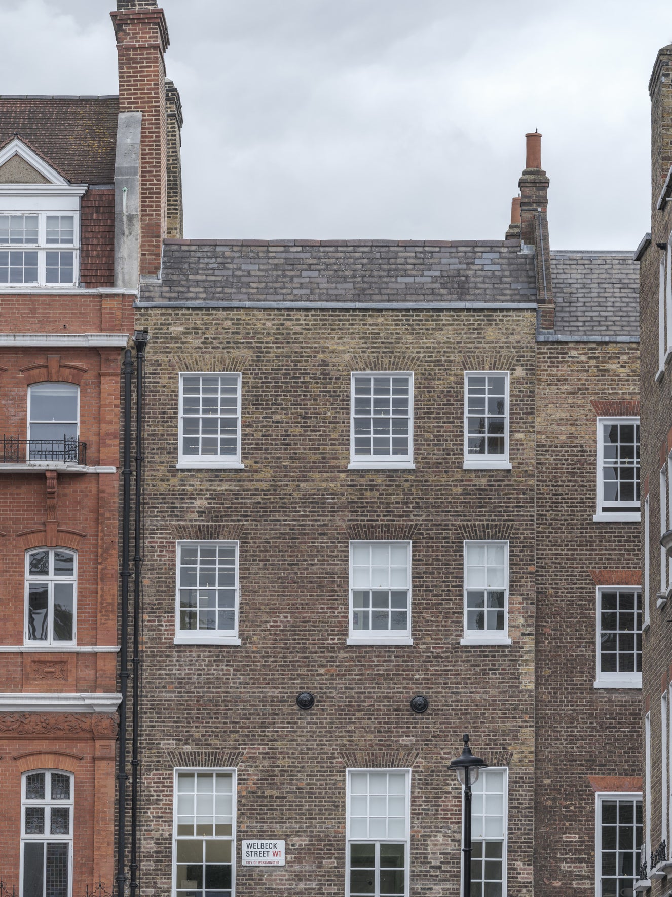London Facades: Welbeck Street Charm Wall Mural
