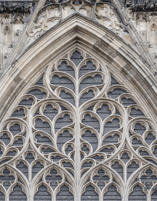 Gothic Grandeur Window Wall Mural