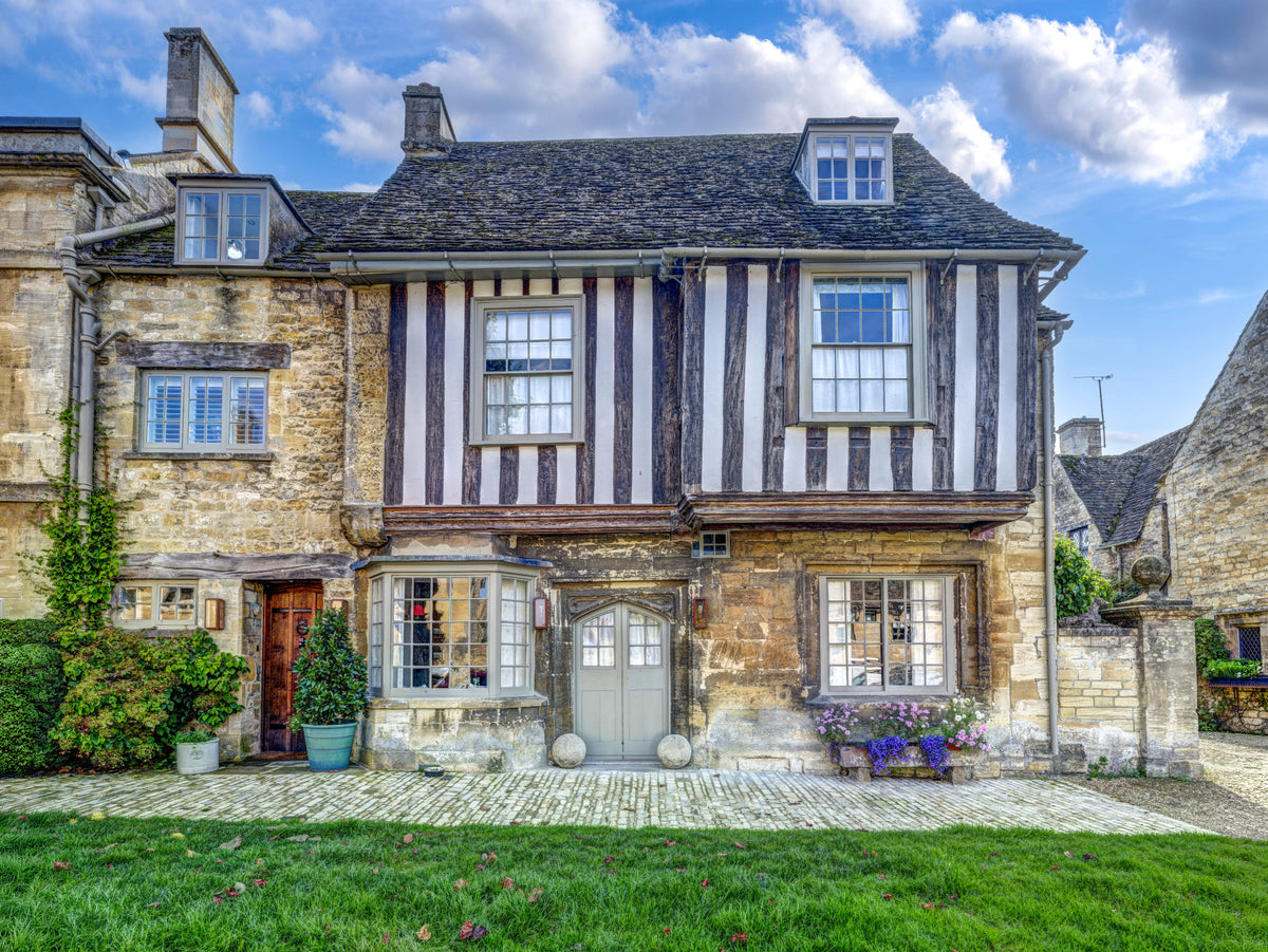 Cotswold Charm Cottage Wall Mural