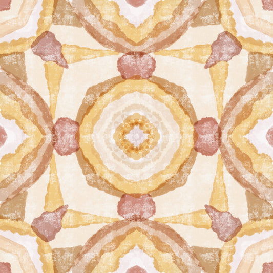 Golden Earth Mandala Wallpaper⁠