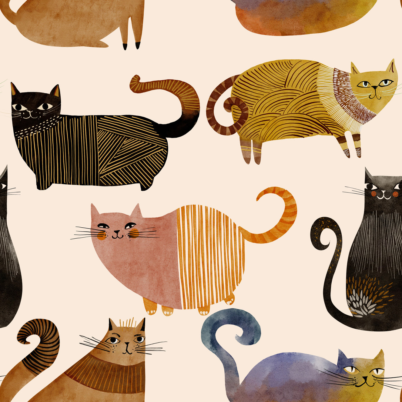 Curly Tail Club Wallpaper⁠