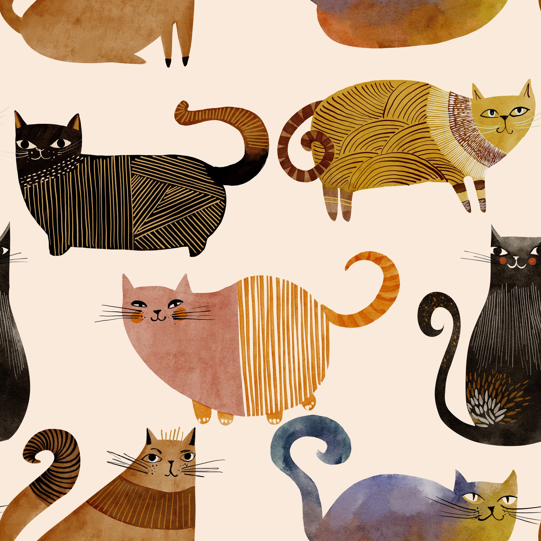 Curly Tail Club Wallpaper⁠