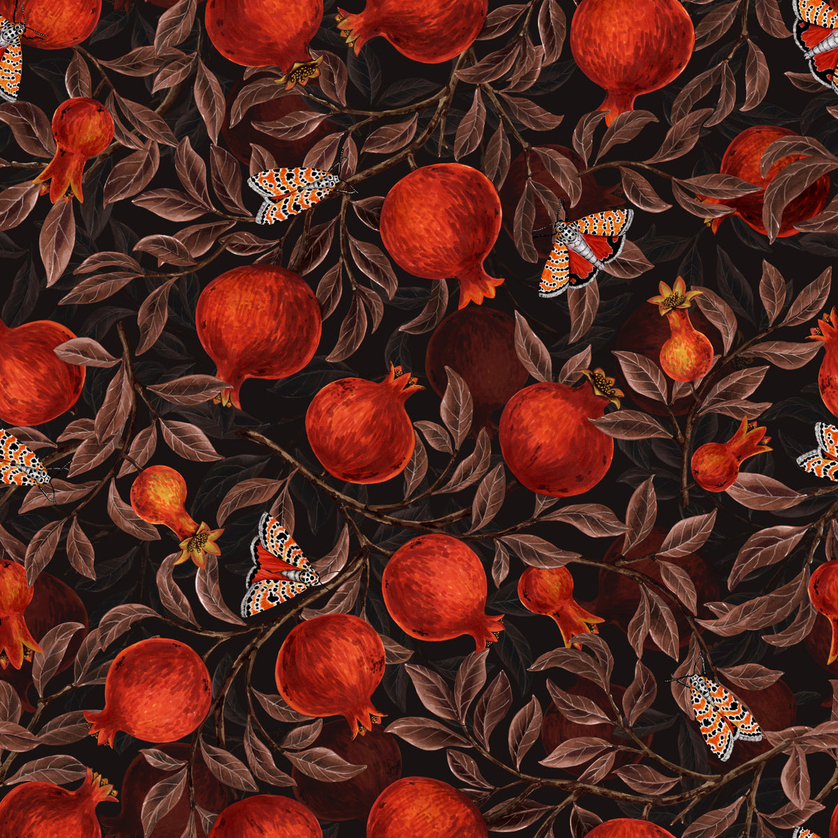 Pomegranate Nocturne Wallpaper⁠